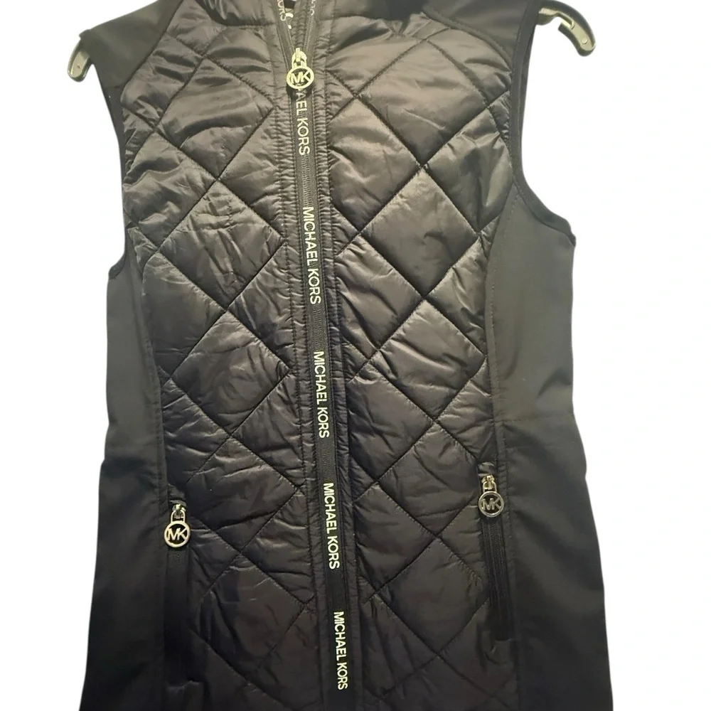 Michael Kors Black Quilted Women's Vest new without tag
